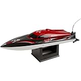 Steerix STRX-9 Electric Mini Vee Hull RC Racing Boat Red/Black RTR