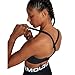 Under Armour Womens Infinity Mid Impact Sports Bra, (002) Black / / Black, Medium D-DD