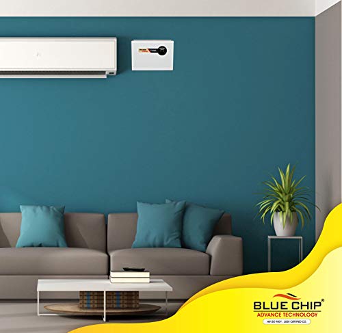 Image of BLUECHIP 4kVA Wall Mount Voltage Stabilizer for Upto 1.5 Ton AC | Working Range - (160-280 V) for Home with Digital Display and Metallic Body