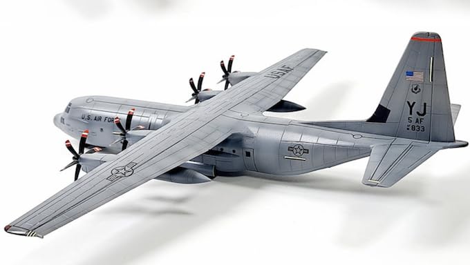 Amazon.com: Academy 12631 1/144 C-130 J-30 Super Hercules : Arts