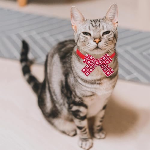 JEYORZY 4 pcs Fliege für Hunde und Katzen, Haustiere Fliege Hochzeit Fliege, Hund Hochzeit Formeller Hunde Hochzeits Bandana Halsband, Für Kleine Hunde Verstellbares Hochzeits Für Haustierhunde Party