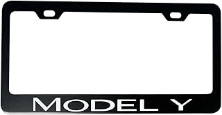 ブラックナンバープレートフレーム Tesla Model Y用