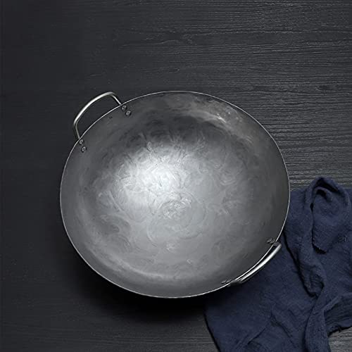 Wok de hierro fundido 38 cm con recubrimiento antiadherente miniatura 3
