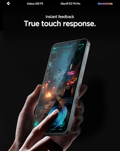 Image of Spigen EZ Fit Pro Tempered Glass Screen Protector Guard for Galaxy S25 FE [2 Pack]