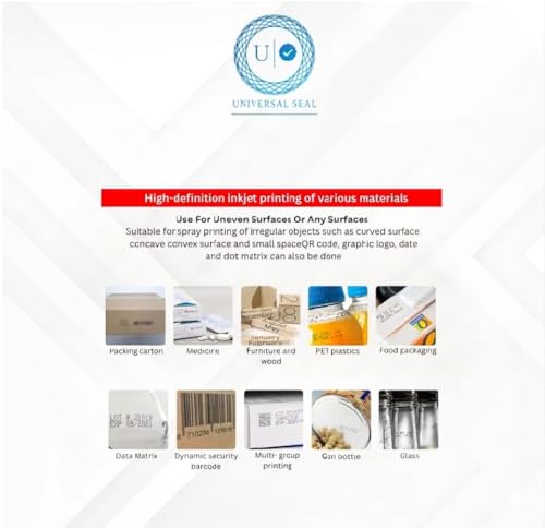 Image of Advance 12.7mm Handheld Thermal Inkjet Printer with Inbuilt Encoder, Portable Date & Batch Coding Machine for Uneven & Curved Surfaces, Prints on Wood, Metal, Plastic & Paper