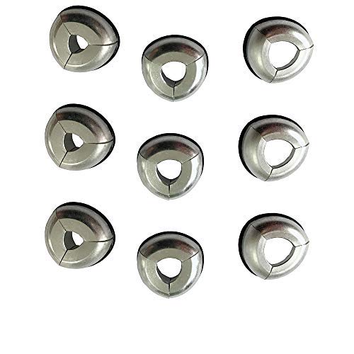 AmeriGun Club Aluminum Bullet Puller Collets, 3 Sizes x 3 Packs