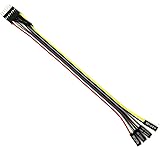 8-Hole to 13 Pin ATX Motherboard Power Switch Adapter Cable for PC Chassis Front Panel（8.7 inches）