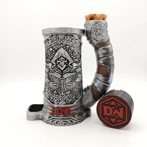 TCGADVN DND Mug Dice Tower Set, DnD Dice Cup with Storage.