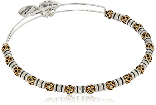 Alex and Ani Orbit EWB, Two Tone Bangle Bracelet