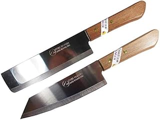 KIWI Knife Cook Utility Knives Cutlery Steak Wood Handle Kitchen Tool Sharp Blade 6.5
