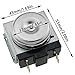 Urjumpea 60 Minutes Delay Timer Switch AC 250V (16A) Portable Metal Mechanical Timer Durable AC 125V (15A) Timer Switch Electronic Ovens
