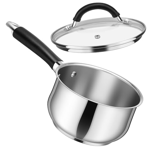 P&P CHEF 2 Quart Stainless Steel Sauce Pan