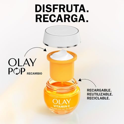 Miniatura 5 de Olay Vitamin C Crema Facial de Día Antimanchas SPF 30, 50ml | Con Vitamina C y Niacinamida, Ayuda a Iluminar y Unificar el Tono mientras Protege la Piel con SPF 30