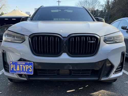 Image of CravenSpeed Platypus License Plate Mount Compatible with BMW X3 2018-2024 [G01] | No Drilling | Installs in Seconds | Made of Stainless Steel & Aluminum | Made in USA