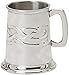 Tankard en Étain Pour Homme avec un Design Idéal de Noeud Celtique 1/2 Pinte