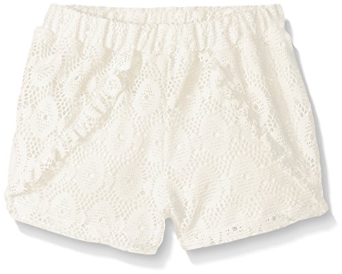 Kensie Girls' Pull On Fly Away Short Pom Trim