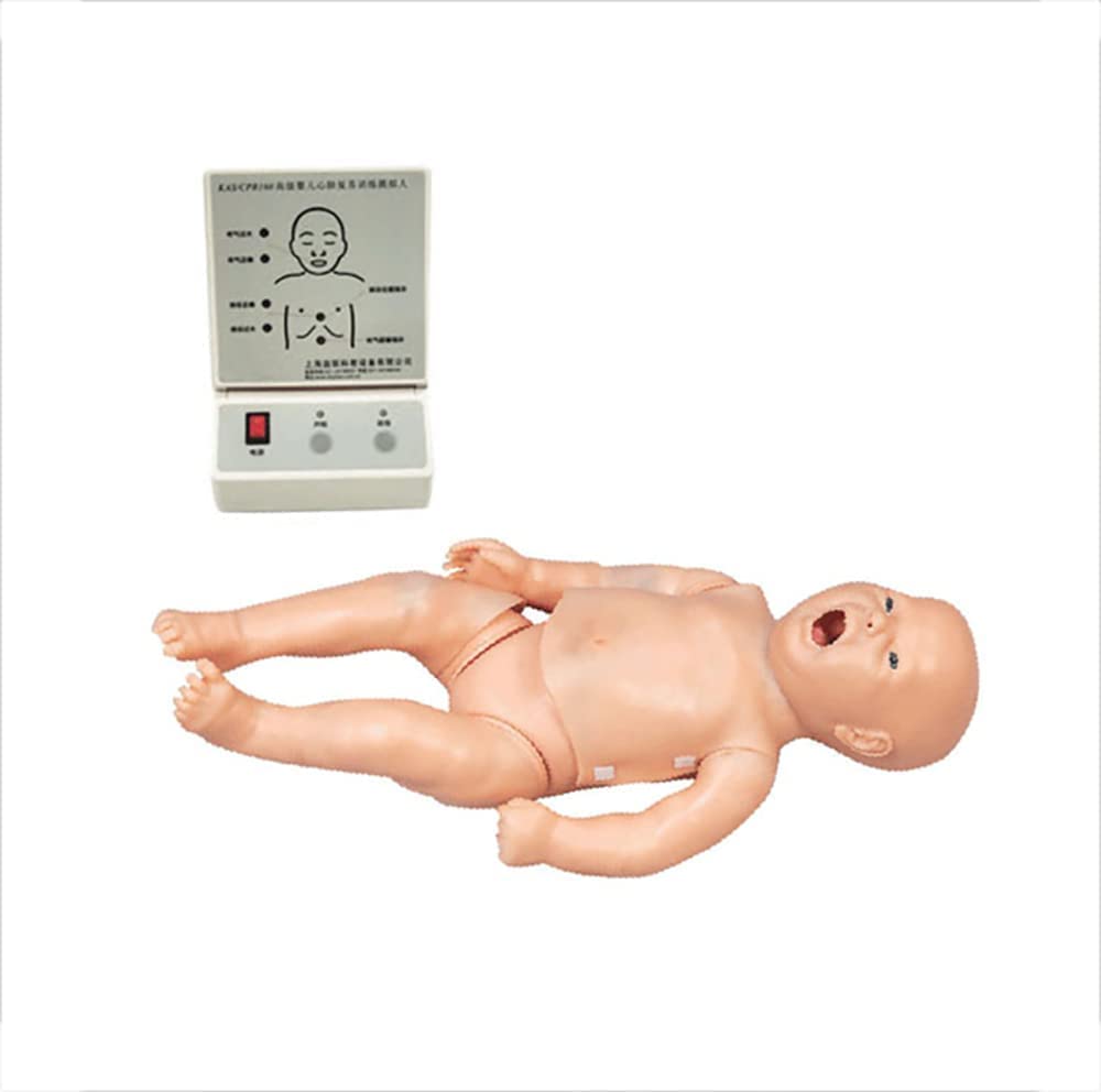 HMLOPX CPR Training Manikin Infant Cardiopulmonary Resuscitation Simulator First Aid Training Dummy for Educational Teaching Research