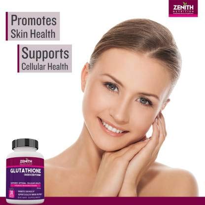 Zenith Nutritions Glutathione 250 Mg 30 Capsules