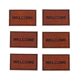 Dimensions (L x l) : 6,2 x 3,7 cm, idéal pour être placé dans les entrées des maisons de poupées, les entrées des salons ou près des portes miniatures — ne prend pas trop de place.