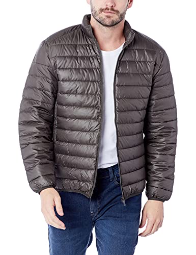 Jaqueta Básica Masculina Puffer Comfort - Verde G