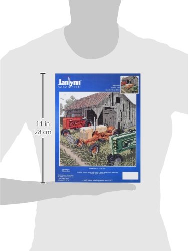 Janlynn Auction Day Counted Cross Stitch Kit, Cotton, Multi-Colored, 11-1/4" x 10-1/2" - Image 3