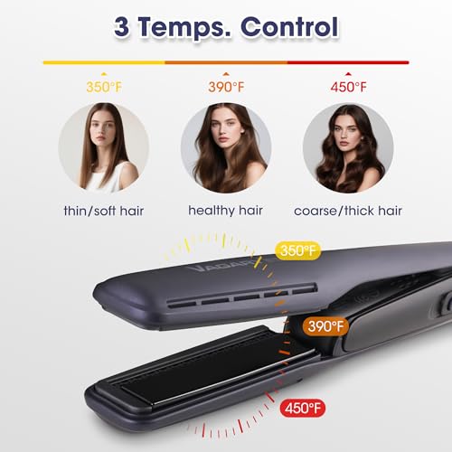 VAGARY Plancha 2 en 1 para Cabello con Secado y Alisado miniatura 3