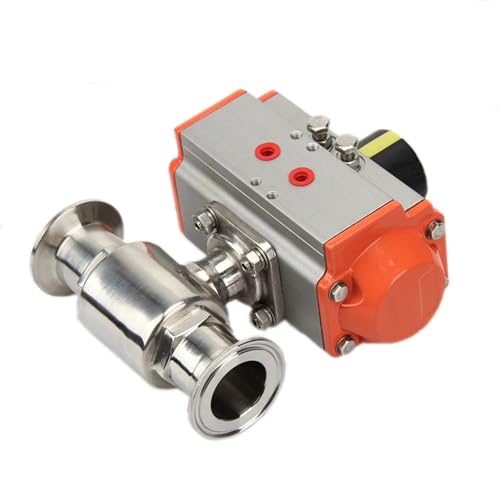 Vanne à boisseau sphérique sanitaire 63 mm avec vérin pour moderniser vos réseaux