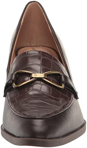 LifeStride Womens Devyn 2 Block Heel Loafer Dark Chocolate 10 M | Image 1