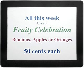 Artistic Antimicrobial Non-Skid Retail Counter Top Mat, Lift Top Advertising Sign Holder
