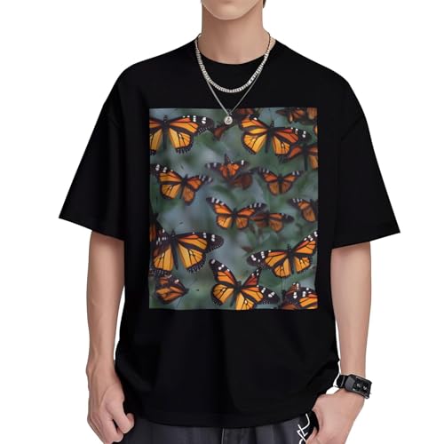 T-shirt papillons monarques pour un look d'été décontracté
