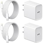 iPhone 14 13 12 11 Fast Charger USB C Wall Charger [2-Pack] 6FT Fast Charging Cable Compatible with iPhone 14/14 Pro/14 Pro Max/iPhone 13/12/11/X/8/7/6/iPad Pro/Mini/AirPods