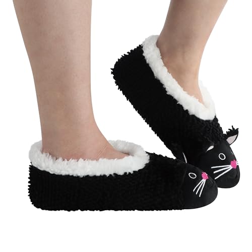 Snoozies Whimsical Cute Animal Slipper Socks for Women, Animal Slippers, Gifts for Women3