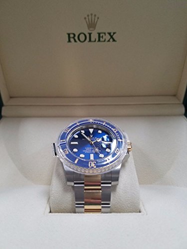 Rolex New Submariner 116613 Yellow Steel Gold Ceramic Blue Box/Paper/WTY #RL803