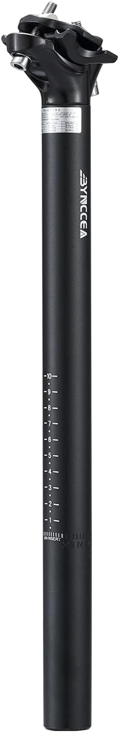 Bike Seat Post 27.2mm 30.9mm 31.6mm Bicycle SeatPost 400mm for Mountain Bike Road Bikes MTB BMX