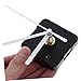 Angoily Wall Clock Movement Replacement Kit with Mute Clock Hands Lightweight Quartz Mechanism Easy to Install All-Match Color Design