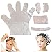 Hair Dye Kit Disposable Hair Bleach Kit DIY Dying Include Gloves, Ear Caps, Shower Cap, Shawl, Dying Accessory for Salon