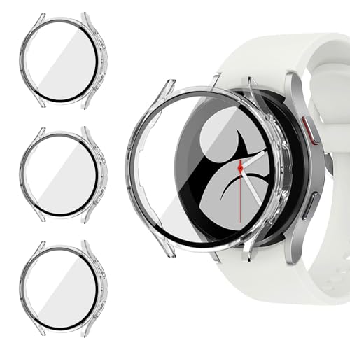 Installazione Facile: Design a scatto che consente di applicare la cover senza rimuovere il cinturino. Cover rigida PC per Watch 7 supporta la ricarica diretta senza ostacoli.