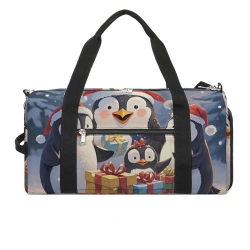 Sac de sport pingouin blanc compact : ne perdez plus de temps dans les vestiaires