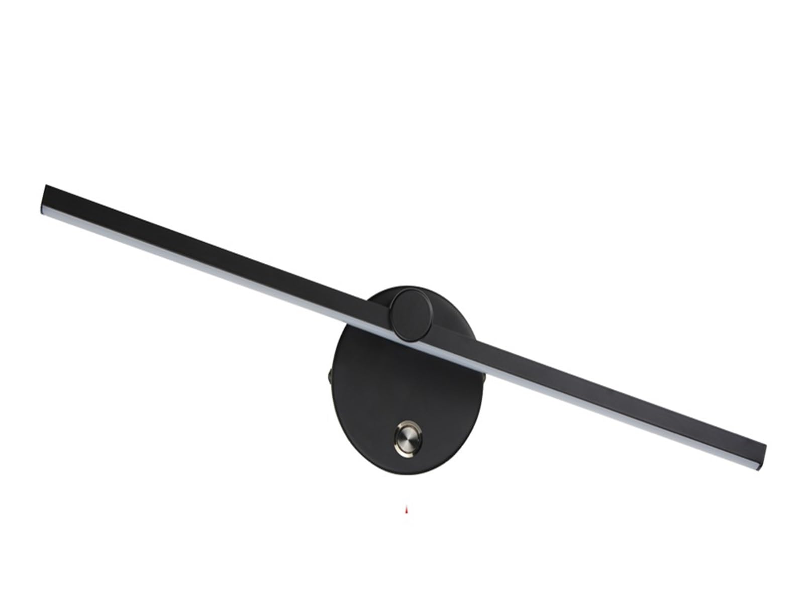 Nordic LED Lampy ścienne do wnętrz 8W Białe/czarne Lampy ścienne do domu Sypialnia Lustro nocne Przód Z Kinkietem Swith(Cool 6000K,Black With Switch)