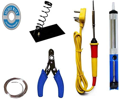 VCK® 25 watt Soldering Iron kit 6 in 1 with 1 mtr Soldering Wire (B07ND8Z7Z1) Amazon Price History, Amazon Price Tracker