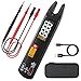 BSIDE DC AC Clamp Meter Open Jaw Smart Digital Multimeter Tester, Rechargeable with True RMS, Measures Current Capacitance Diode Duty Cycle Ohm Hz Continuity V-Alert Live Check Environment Temperature
