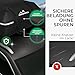 GREENHILL Auto Dachbox 410L Faltbar [Lackschonend], Dachgepäckträger wasserdicht, Dachtasche passend für alle Fahrzeuge