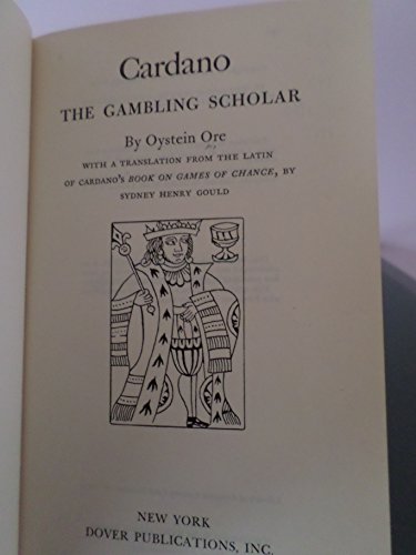 Cardano, the gambling scholar B0006AT7US Book Cover