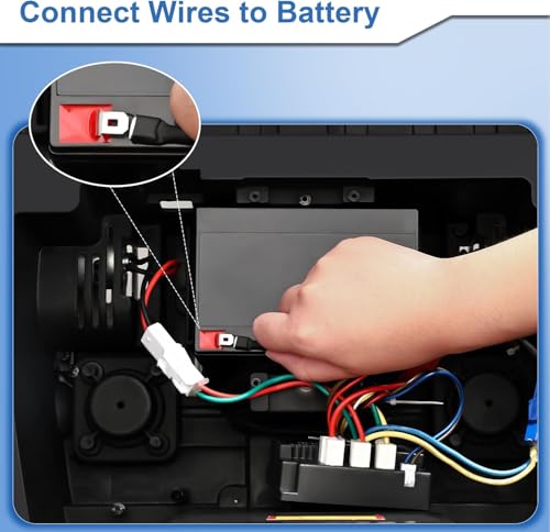 Image of ANPABO 24V 5Ah Sealed Lead Acid Battery for Kids Ride On Toys, F2 Terminal