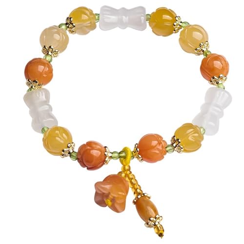 Bracelet en jade naturel MOCHAMIK, perles colorées fait main