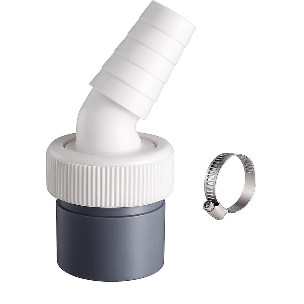 UDSKNV[KSL for Dishwasher and Washing Machine Drain Adaptor, Washing Machine Waste Splitter with for Hose Input Connector