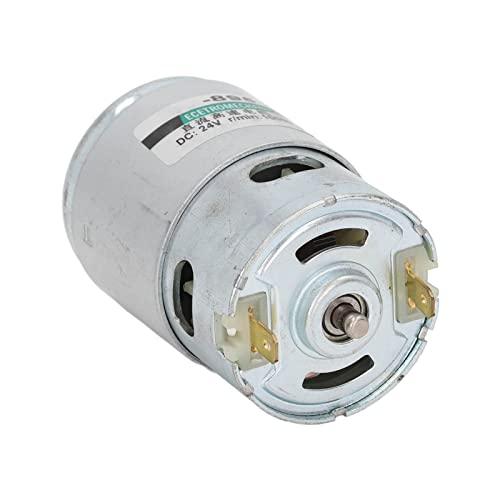 Moteur Haute Vitesse DC 24V pour mini perceuse et modélisme CNC
