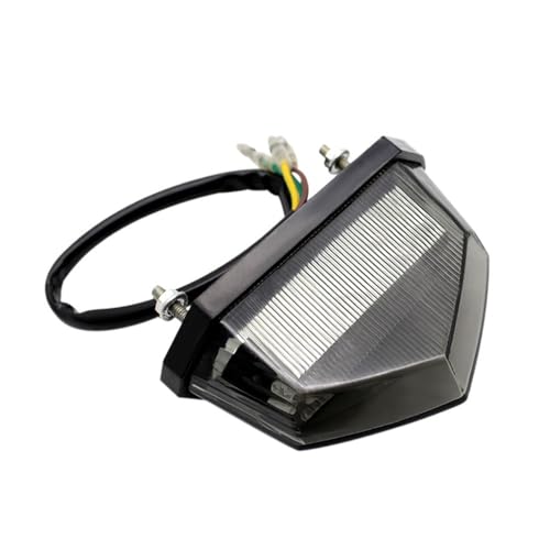 Clignotants moto momt 3 couleurs feu arrière LED en plastique ABS avec clignotant intégré