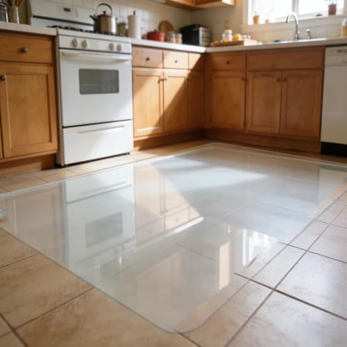 80 x 160 cm �L�b�`���}�b�g ���� �@����, ����1.5mm PVC�� ���ی�}�b�g ����~�� ���h�~ �G���{�X���H �������ȒP, �䏊�}�b�g �_�C�j���O �`�F�A ���p