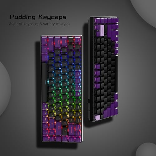 Image of Womier Pudding Keycaps - PBT Shine Through Keycaps